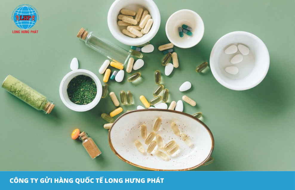 Gửi thực phẩm chức năng đi Mỹ giá rẻ