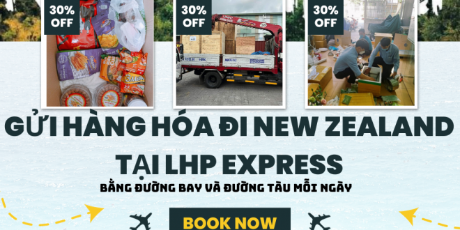 Gửi hàng hóa đi New Zealand