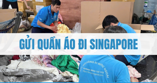Gửi quần áo đi Singapore