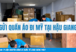 gửi quần áo đi Mỹ tại Hậu Giang
